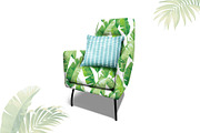 Tropical banana leaves pattern., a Pattern Graphic by Anna Smirnova (Thumbnail 2 of 4)