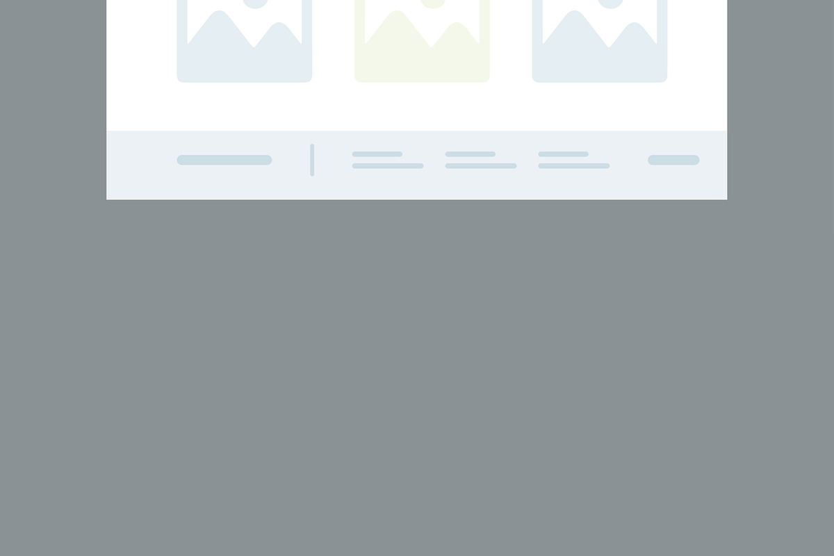 Website Wireframe Design Layout, an UI Kit Template by CreativeShaper (Photo 6 of 6)