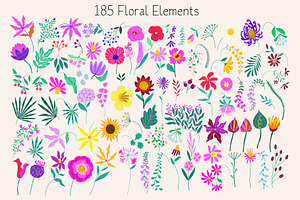 Bold Floral Illustration