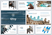 Glivy Modern Powerpoint Template, a Presentation Template by Reshapely (Thumbnail 2 of 15)