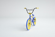 1980s Raleigh Burner BMX Bicycle, a Cars & Vehicle 3D Model by 3DTreatment (Thumbnail 23 of 25)