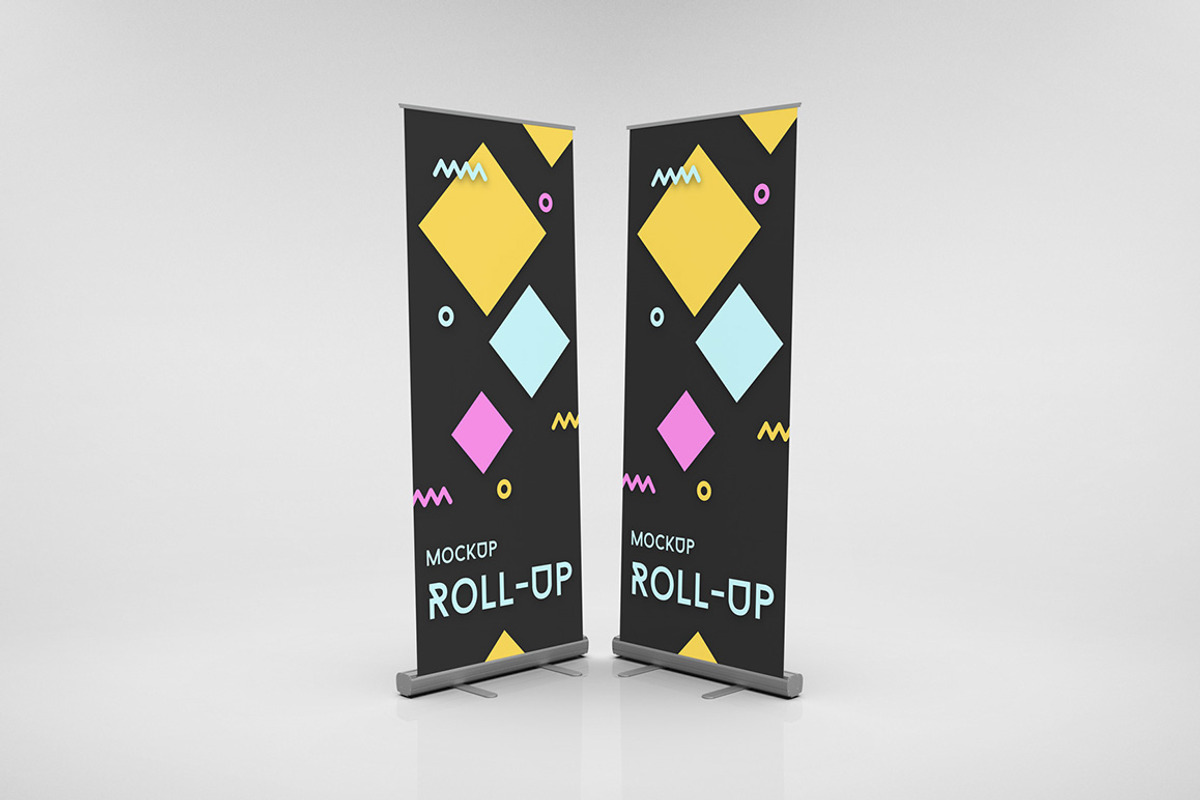 Rollups Mockups 7 scenes, a Product Mockup by TeddyGraphics (Photo 5 of 8)