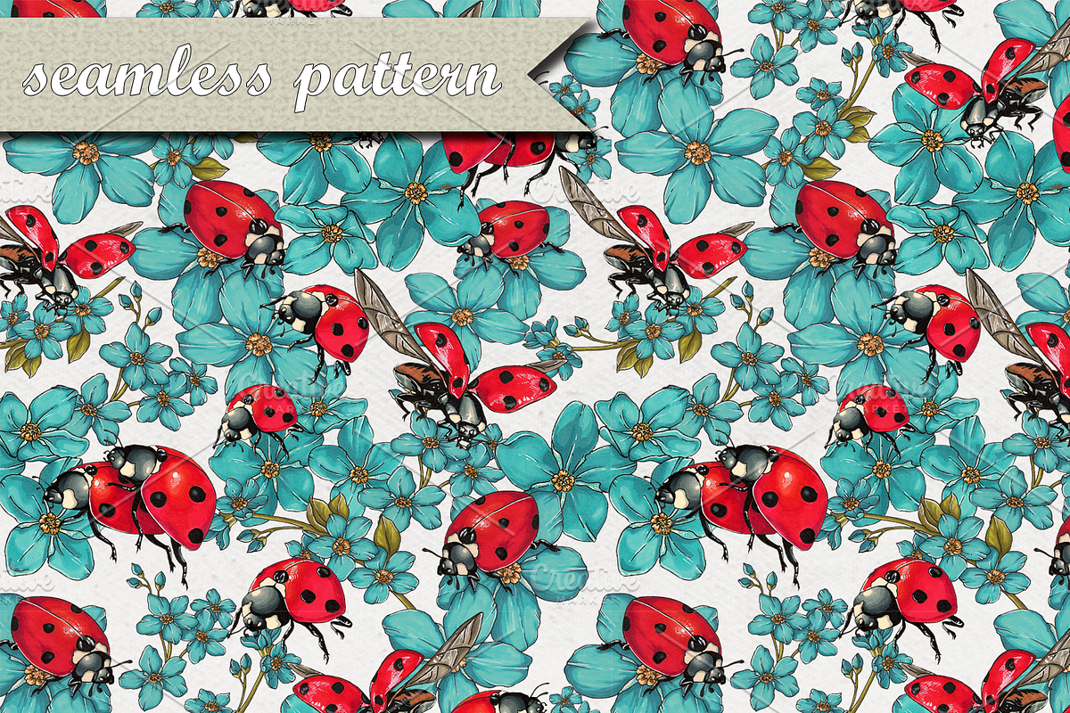 Oh, Ladybugs!...(marker collection), a Pattern Graphic by 4erta (Photo 2 of 5)