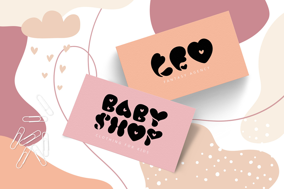 Love You Hand Drawn Font preview 4
