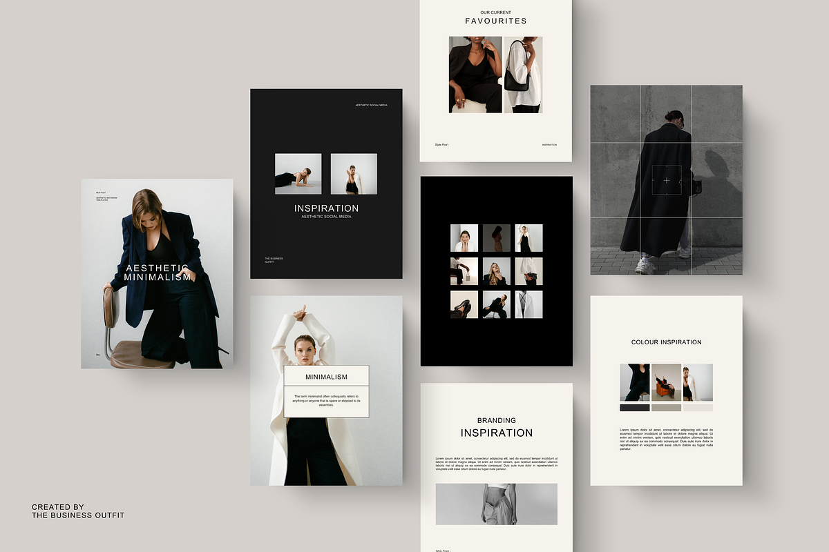 Minimal Instagram Posts - Canva, a Social Media Template by thebusinessoutfit (Photo 6 of 9)