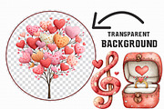 Valentine’s Day Love Clipart, an Illustration by Libby Wishes (Thumbnail 5 of 6)