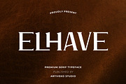 Elhave Luxury Serif Font, a Serif Font by Artiveko (Thumbnail 1 of 7)
