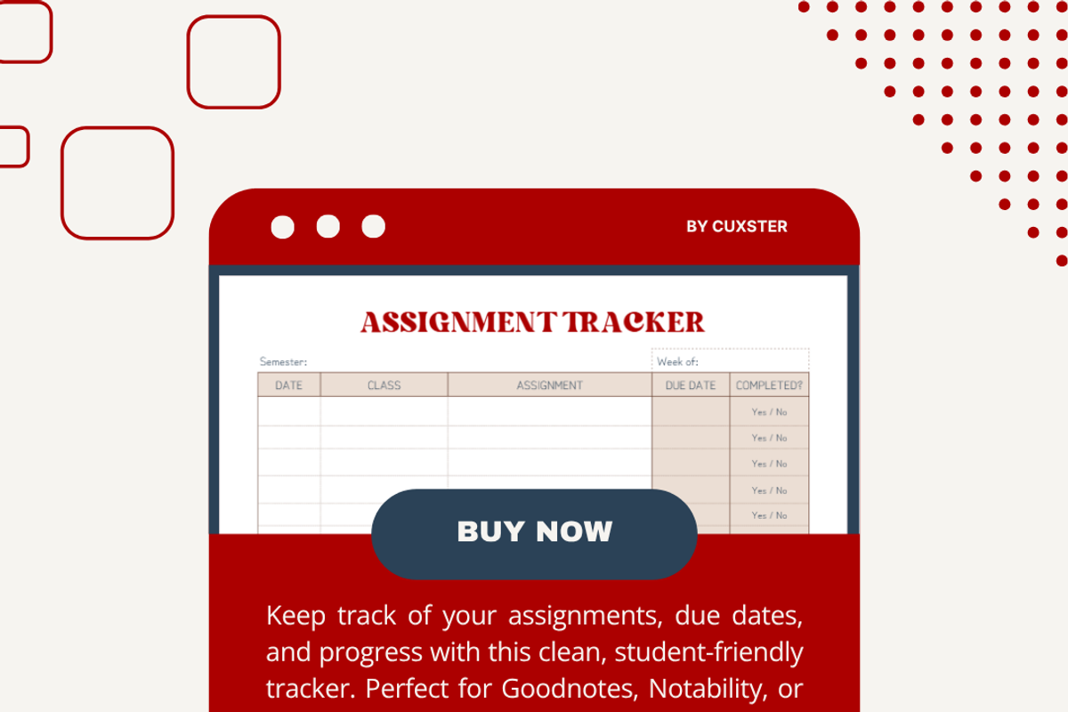 Assignment Tracker