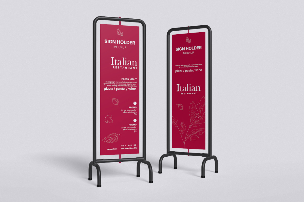 Sign Mockup, a Product Mockup by swsi-studio (Photo 3 of 5)