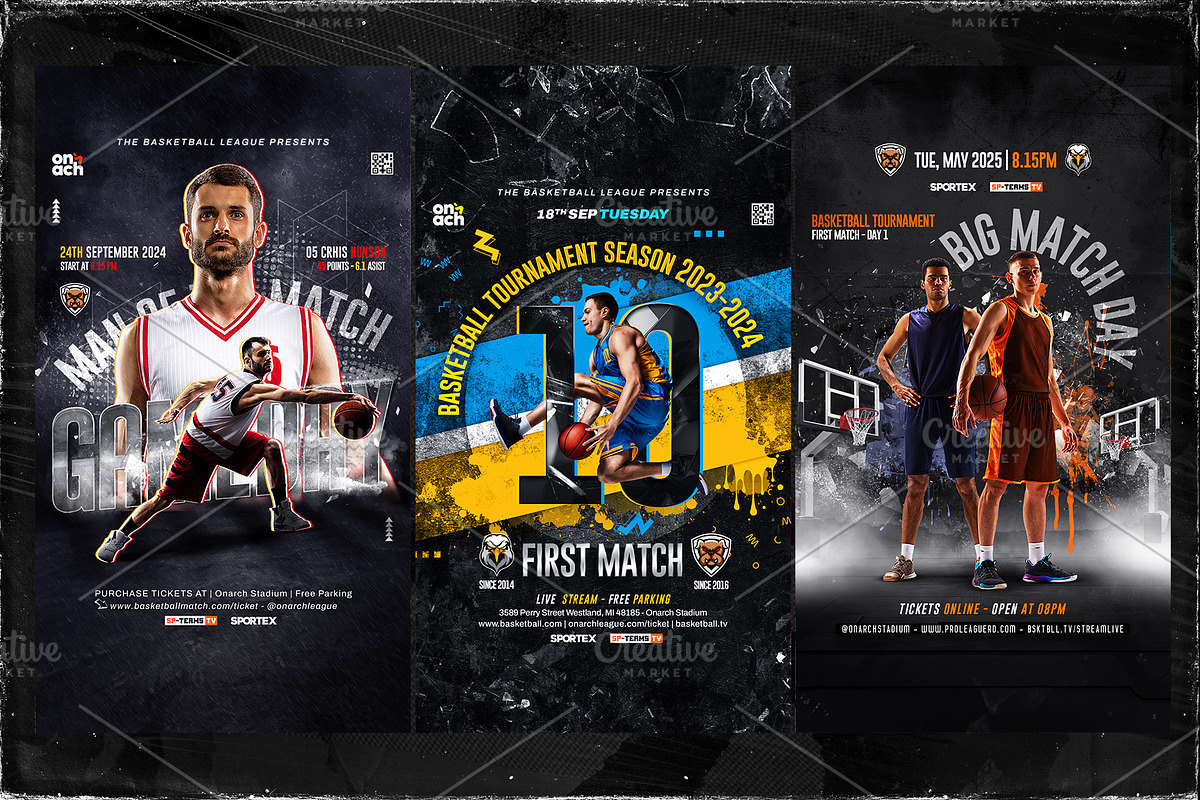 15 Basketball Social Media Stories, a Social Media Template by OnurDemircan (Photo 4 of 6)