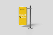 Modern Outdoor Signboard Mockup, an Advertising Mockup by AnasStudio (Thumbnail 3 of 5)