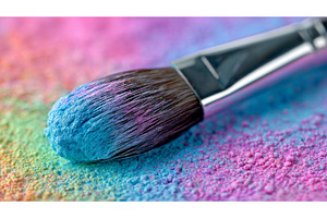 Vibrant watercolor paints along with, an Arts & Entertainment Photo by ZinetroN