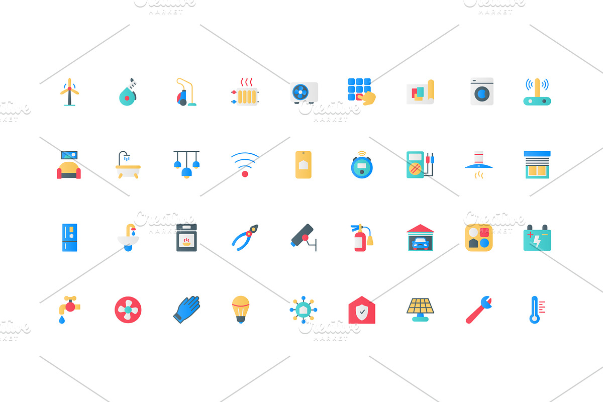 Garage car maintenance service icons, an Object Illustration by Lemberg Vector
