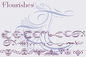 Scrolls And Flourishes