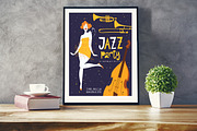 Jazz Posters, an Illustration by Giraffarte (Thumbnail 3 of 7)