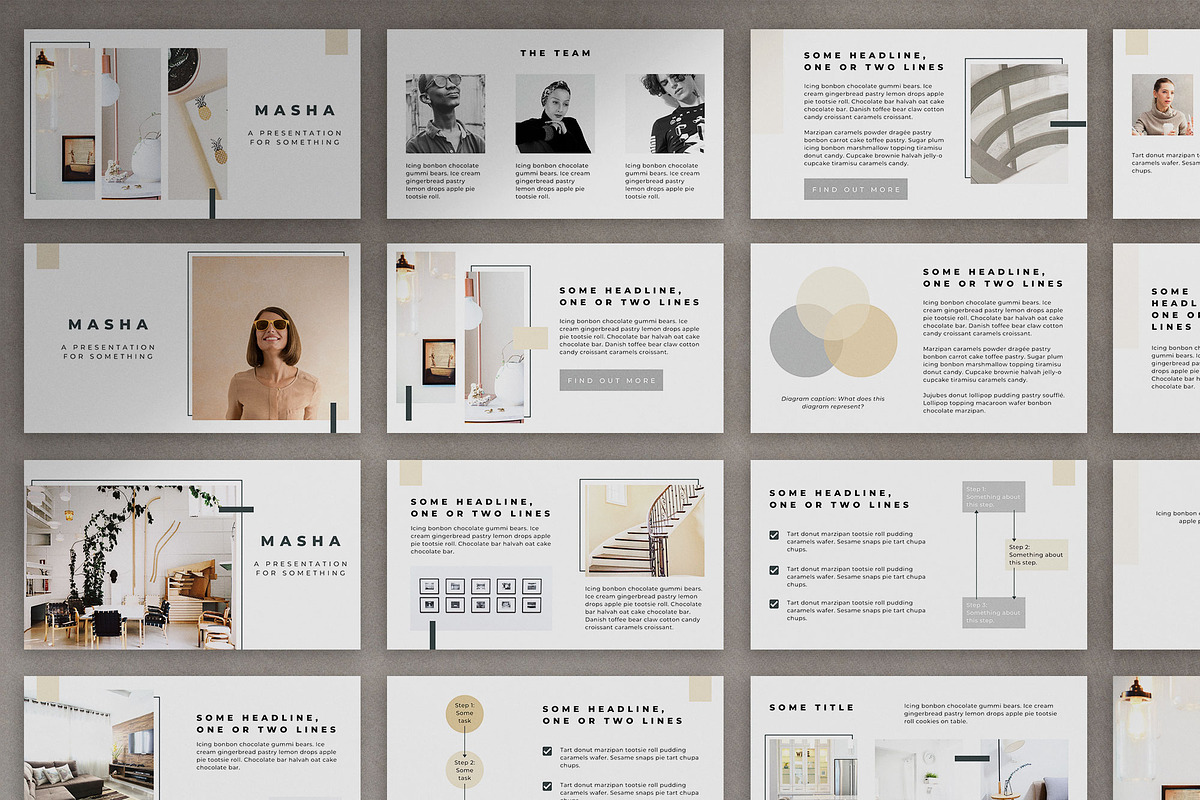 Slide Deck Canva Templates | Masha, a Presentation Template by Studio Sugoi (Photo 3 of 5)
