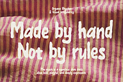 Rustero - Quirky Display font, a Handwritten Font by Typeparties (Thumbnail 8 of 11)
