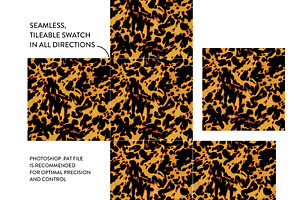 Blown Tortoiseshell Seamless Pattern