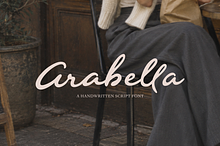 Arabella - Handwritten Script Font
