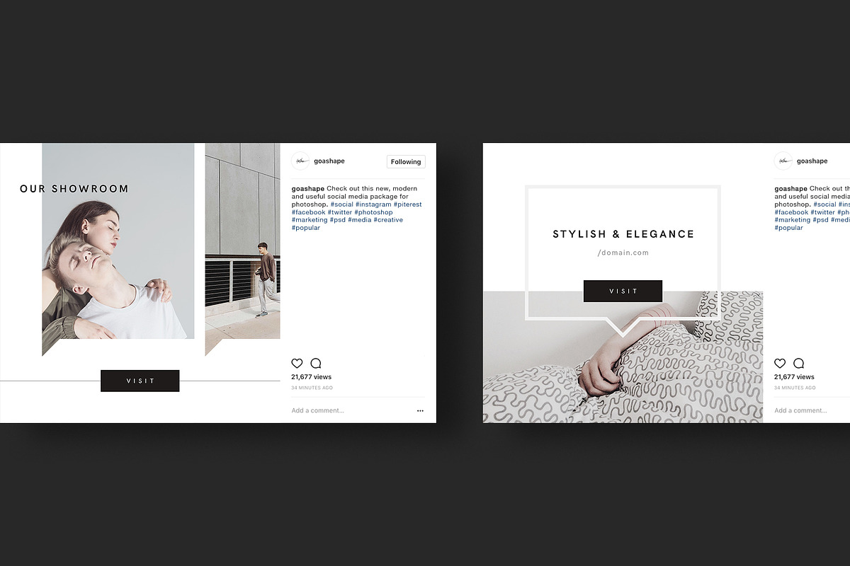 Minimal Canva Social Media Instagram, a Social Media Template by Goashape Studio (Photo 10 of 10)