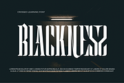 Crossed Learning - Cyber Gothic Font, a Serif Font by 177Studio (Thumbnail 4 of 8)