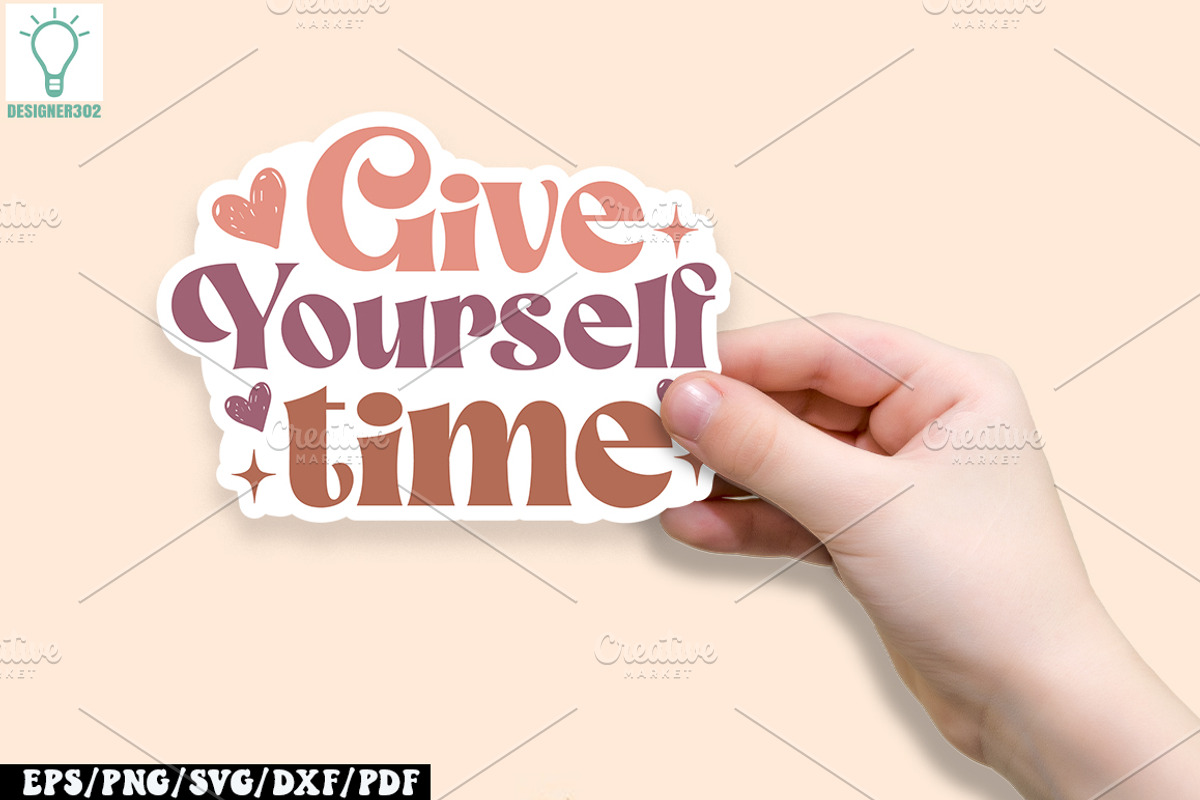 Boho Mental Health Sticker Bundle, a Graphic by Designer302 (Photo 7 of 22)
