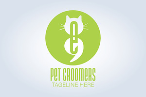 Pet Groomers Green Logo Template, a Branding & Logo Template by arslantanoli