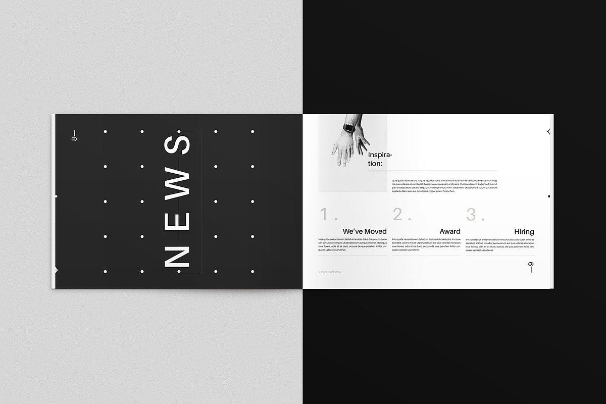 Minimalism Proposal Landscape Design, a Brochure Template by ArtisanaAura (Photo 5 of 13)
