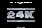 Gold & Diamond 'Bling' Text Styles, a Layer Style Add-On by dbdslondon (Thumbnail 4 of 6)