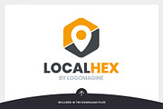 Local Hex Logo Template, a Branding & Logo Template by LOGOMAGINE (Thumbnail 7 of 16)