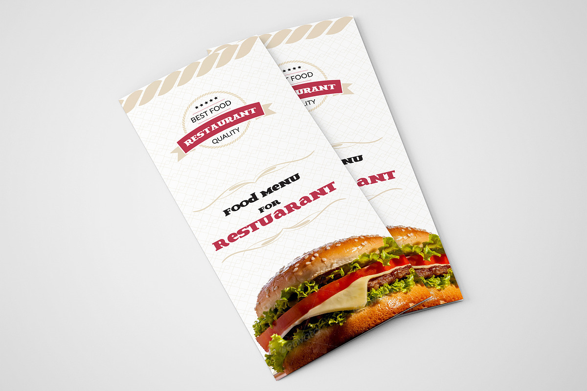 Resturant Trifold Brochure, a Brochure Template by ZAAS (Photo 1 of 5)