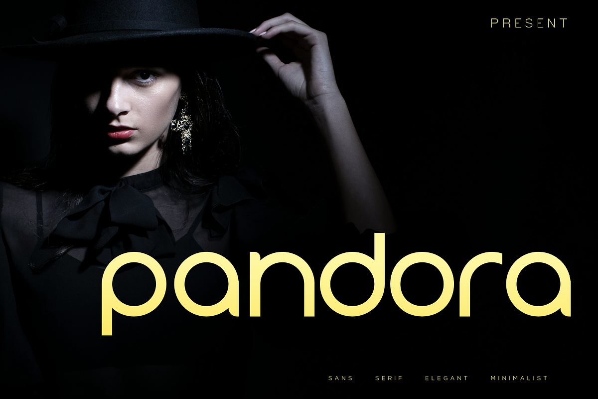 Pandora, a Sans Serif Font by Auliacreative (Photo 10 of 10)