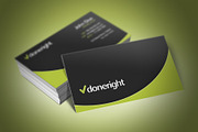 Done Right Business Card, a Business Card Template by Rafael Oliveira (Thumbnail 4 of 4)