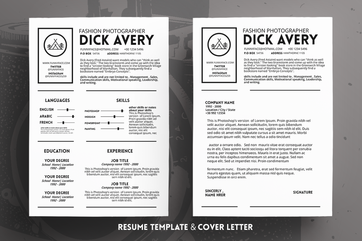Avery Resume Template, a Resume Template by Fay Zodiac (Photo 4 of 4)