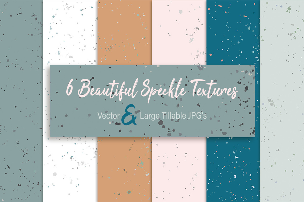 6 Beautiful Speckle Textures, a Texture Graphic by Fendell Projects (Photo 1 of 5)