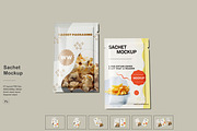 Sachet Mockup, a Packaging Mockup by NyakBiett (Thumbnail 2 of 8)