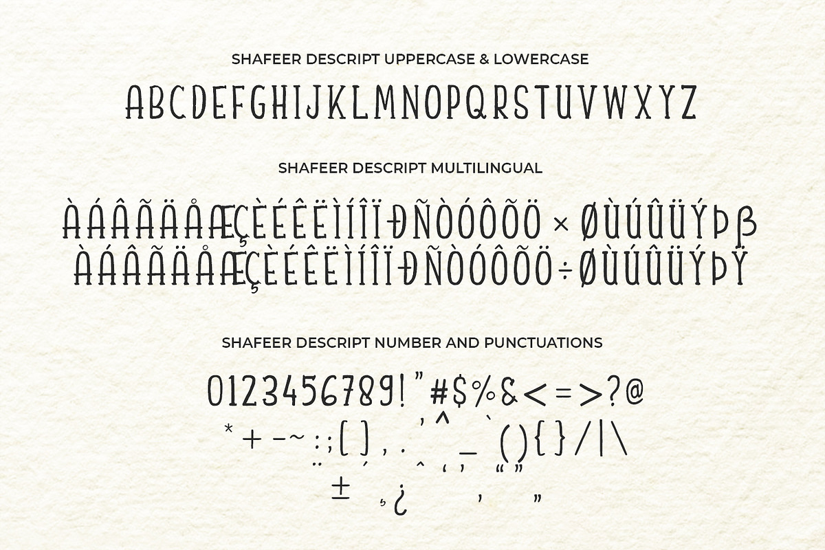 Shafeer, a Script Font by Abo Daniel Studio (Photo 14 of 15)