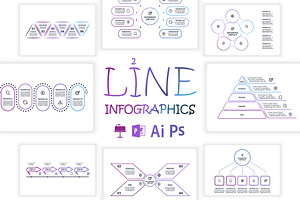 Line animated Presentation Template, a Presentation Template by Infographics project
