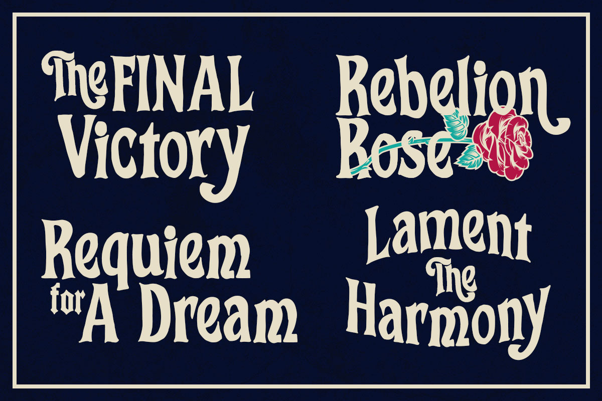 The Tragic Romantic, a Handwritten Font by Youngtype.Std (Photo 5 of 10)
