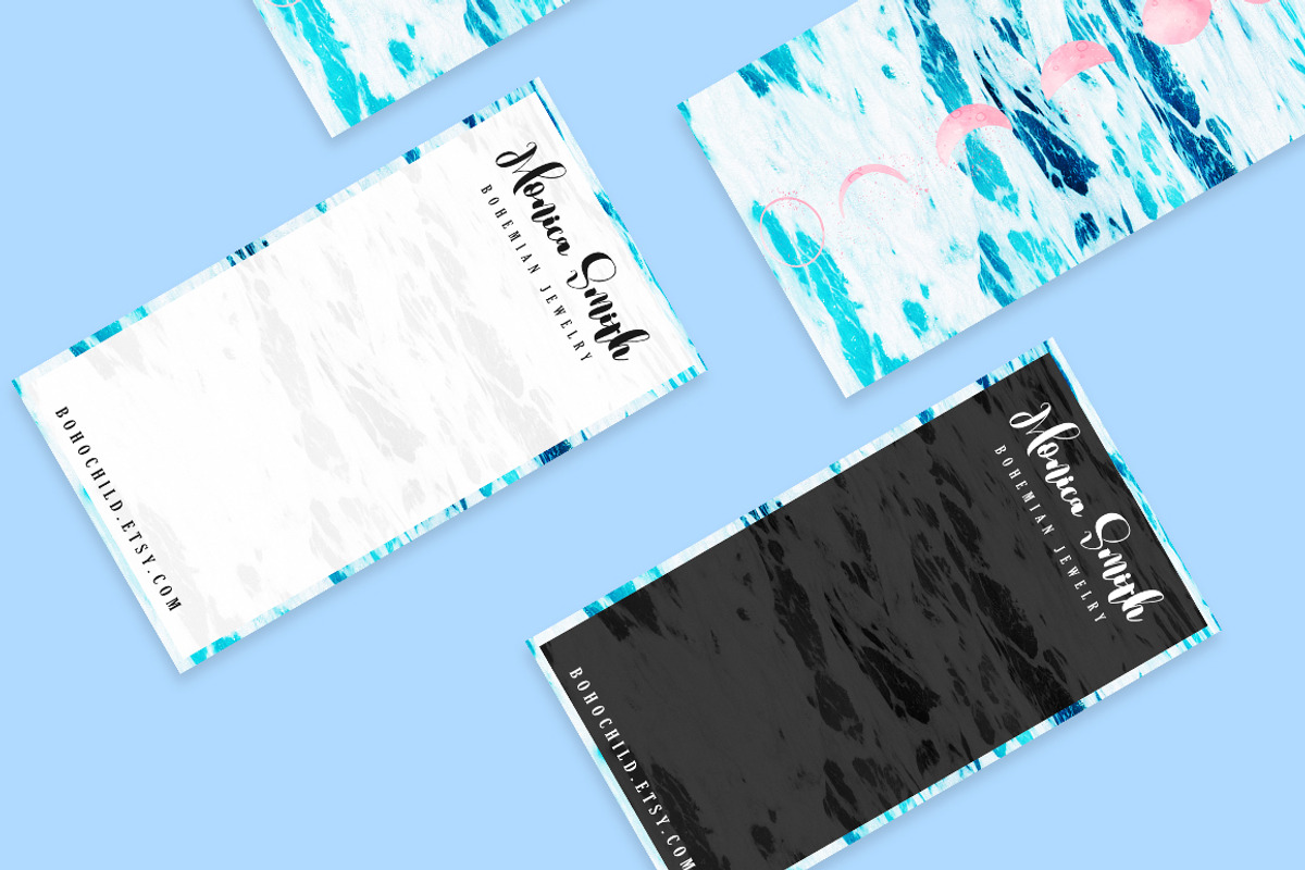 Boho Child Business Card, a Business Card Template by cadinera (Photo 9 of 11)