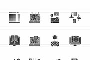 25 EdTech & AI Learning Icons, a Solid Icon by IconBunny (Thumbnail 2 of 2)
