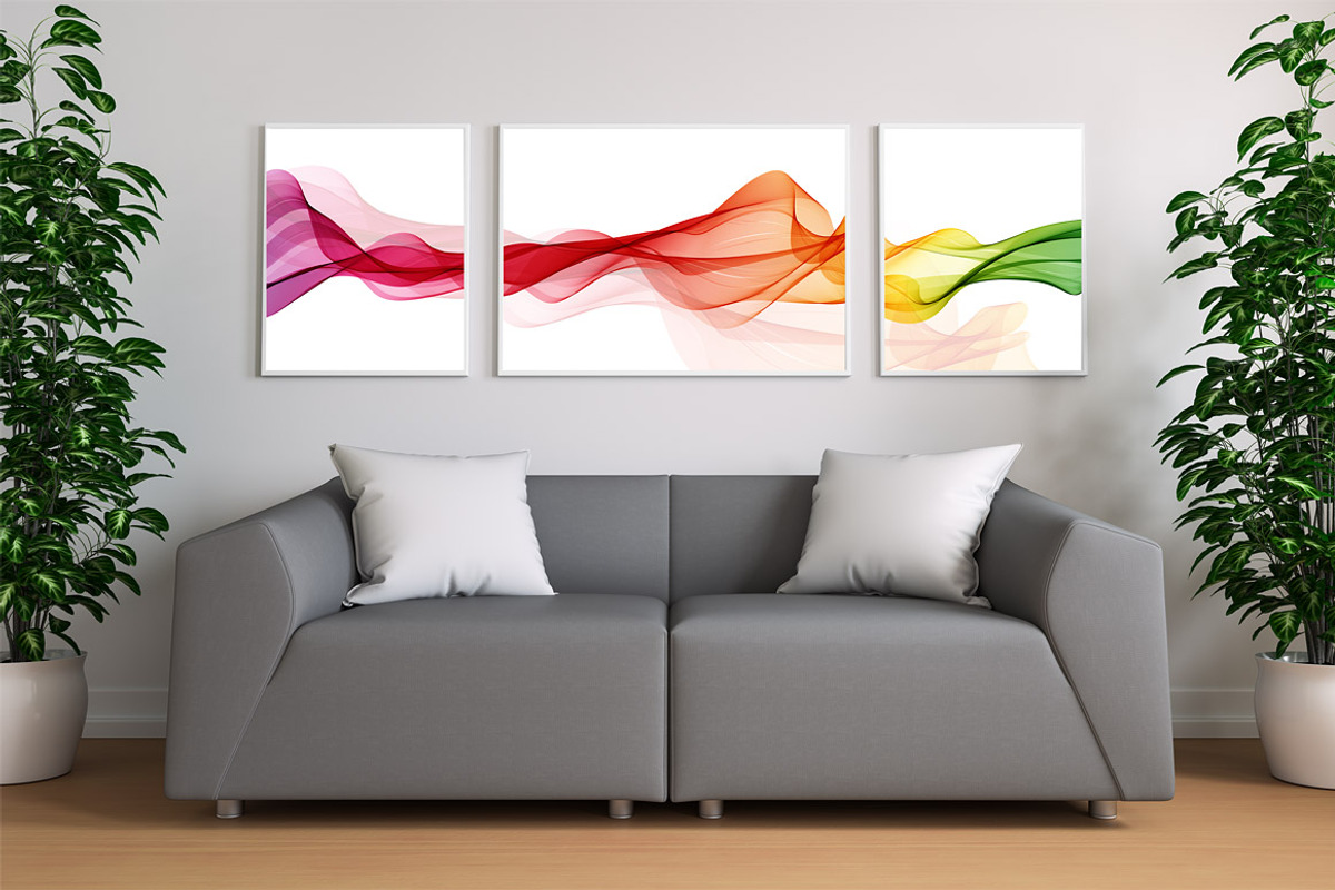 Abstract vector spectrum wave., an Illustration by ladik (Photo 4 of 5)