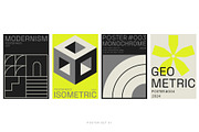Modernist Posters, a Background Graphic by Léo Alexandre (Thumbnail 2 of 16)