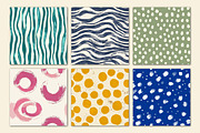 Lines and Dots Seamless Patterns, a Pattern Graphic by Libby Wishes (Thumbnail 4 of 6)
