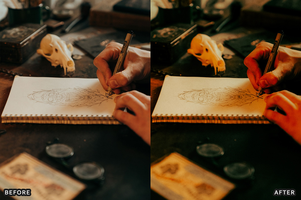 Dark Academia Lightroom Presets, a Preset Add-On by AAA Presets (Photo 7 of 16)