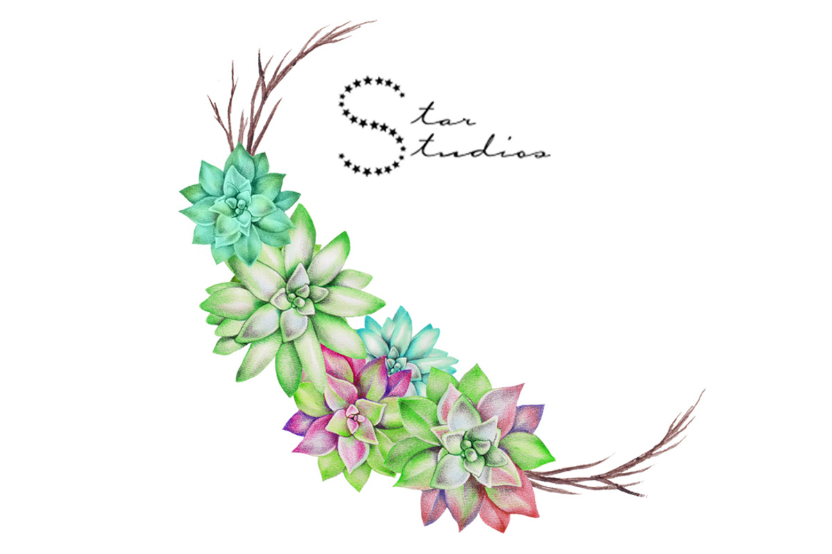 Rock Roses, an Illustration by Dana Designs (Photo 3 of 3)