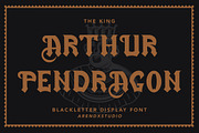 Stamford Castle - Blackletter Font, a Blackletter Font by Arendxstudio (Thumbnail 4 of 10)