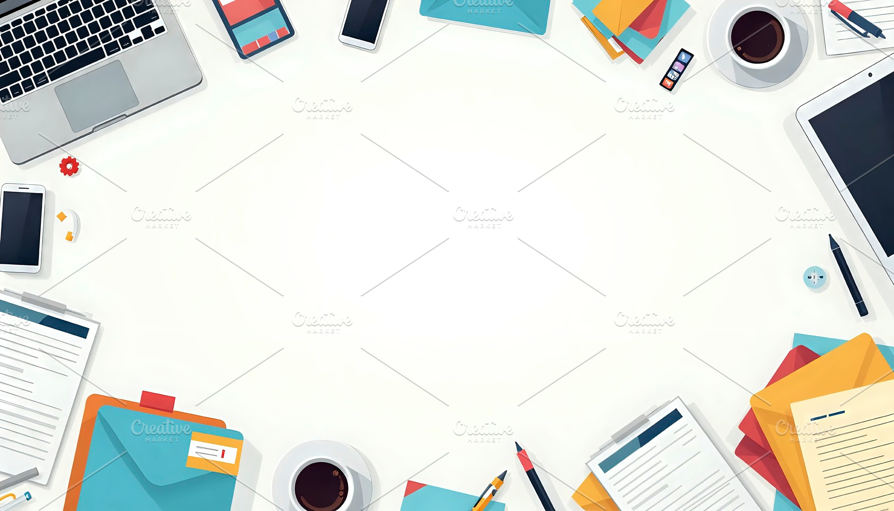Professional Business Frame With Off, a Photo by LOGOCREATIVE