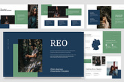 Reo : Photo Business Google Slides, a Presentation Template by Punkl Camp (Thumbnail 1 of 16)
