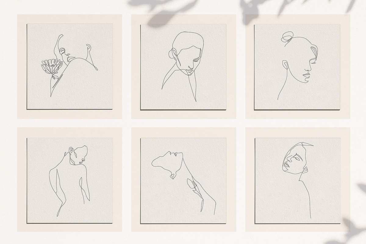BUNDLE Line Art and illustrations, a Decorative Illustration by Eviory (Photo 4 of 28)